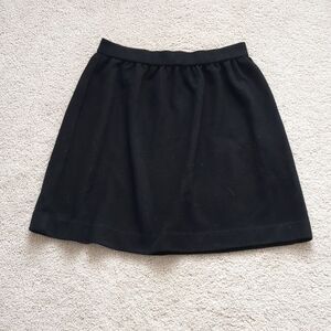 Elle Rib Knit Black Skirt Size S